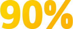 90%